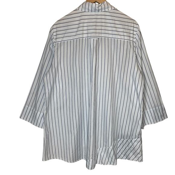 Finley Jenna Ruffle Tiered Striped Tunic Top size 2X - Picture 3 of 4